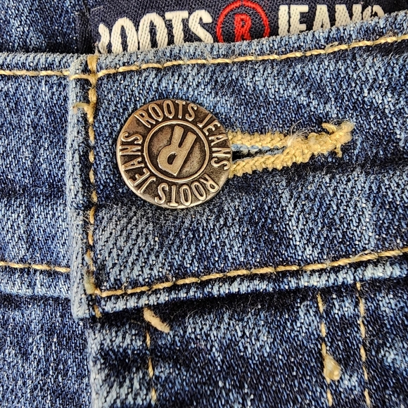 Vintage Roots Straight Leg Jeans Mid Rise Medium Wash Size 29 - Picture 5 of 13